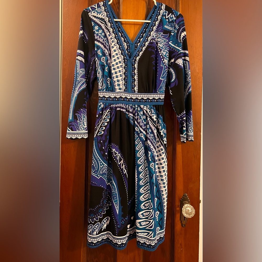 EUC ECI New York dress size L